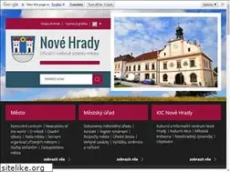Sites similar to novehrady.cz