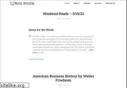 Sites similar to novelinvestor.com