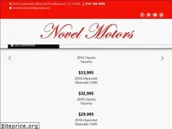 Sites similar to novelmotors.com
