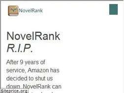 Sites similar to novelrank.com