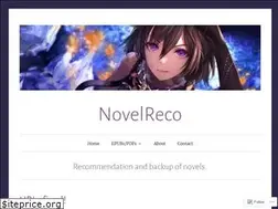 Sites similar to novelreco.wordpress.com