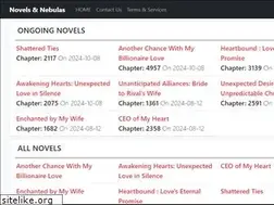 Sites similar to novelsandnebulas.com