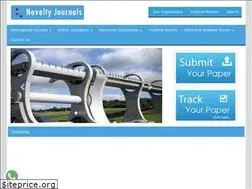Sites similar to noveltyjournals.com