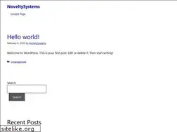 Sites similar to noveltysystems.com