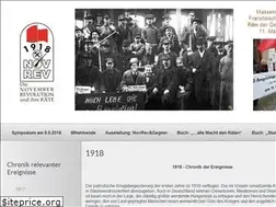 Sites similar to novemberrevolution1918.de