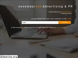 Sites similar to novemberson.com