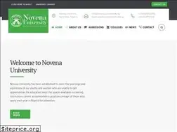 Sites similar to novenauniversity.edu.ng