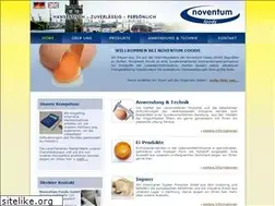 Sites similar to noventum-foods.de