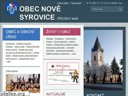 Sites similar to novesyrovice.cz
