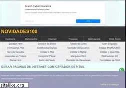 Sites similar to novidades100.com.br