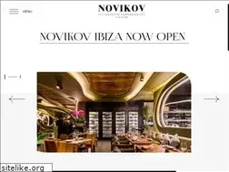 Sites similar to novikov-restaurants.com