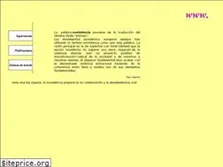 Sites similar to noviolencia.org