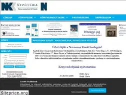 Sites similar to novissima.hu