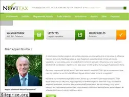Sites similar to novitax.hu