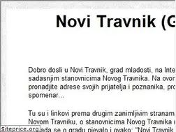 Sites similar to novitravnik.org