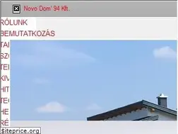 Sites similar to novodom.hu