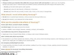 Sites similar to novolog.com