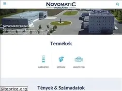 Sites similar to novomatic.hu