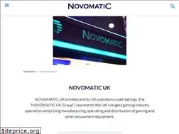 Sites similar to novomaticuk.com