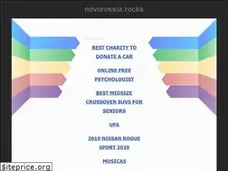 Sites similar to novorossia.rocks