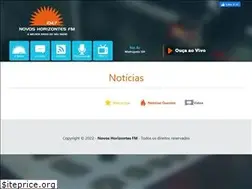 Sites similar to novoshorizontesfm.com