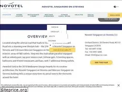 Sites similar to novotel-singapore-stevens.com