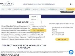Sites similar to novotelbangkokplatinum.com