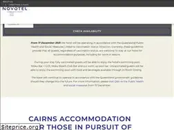 Sites similar to novotelcairnsresort.com.au