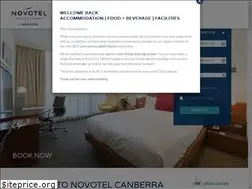 Sites similar to novotelcanberra.com.au