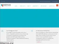 Sites similar to novustherapeutics.com