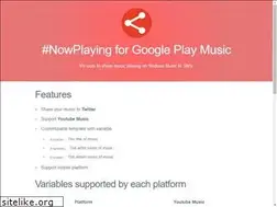 Sites similar to now-playing-for-gpm.mizdra.net