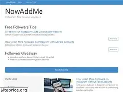 Sites similar to nowaddme.com