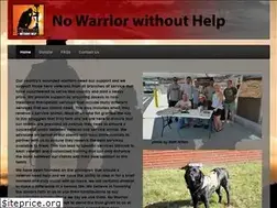 Sites similar to nowarriorwithouthelp.com