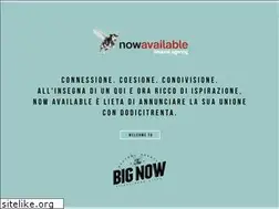 Sites similar to nowavailable.it