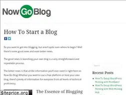 Sites similar to nowgoblog.com