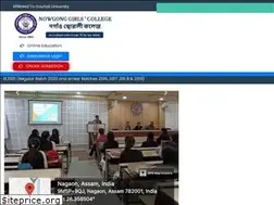 Sites similar to nowgonggirlscollege.edu.in