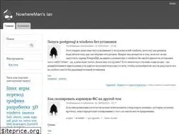 Sites similar to nowhereman.ru