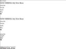 Sites similar to nowhiringmynewboss.com