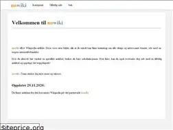 Sites similar to nowiki.org