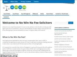 Sites similar to nowinnofeesolicitors.co
