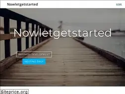 Sites similar to nowletsgetstarted.co.uk