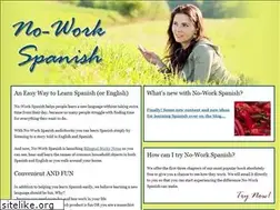 Sites similar to noworkspanish.com