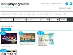 Sites similar to nowplayingaustin.com