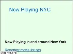 Sites similar to nowplayingnyc.com