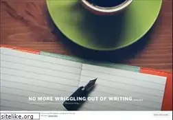 Sites similar to nowrigglingoutofwriting.wordpress.com