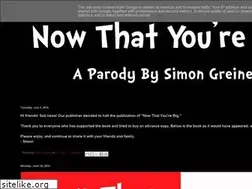 Sites similar to nowthatyourebig.blogspot.com
