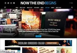 Sites similar to nowtheendbegins.com
