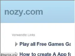 Sites similar to nozy.com