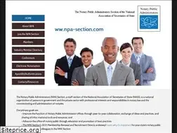 Sites similar to npa-section.com