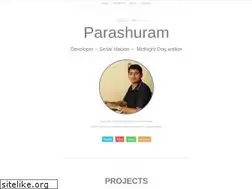 Sites similar to nparashuram.com